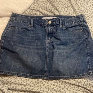 jean skirt